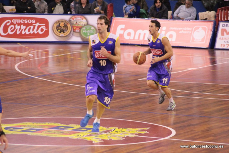 Urko lideró al equipo y la afición así lo reconoce. Foto Baloncestoconp.es