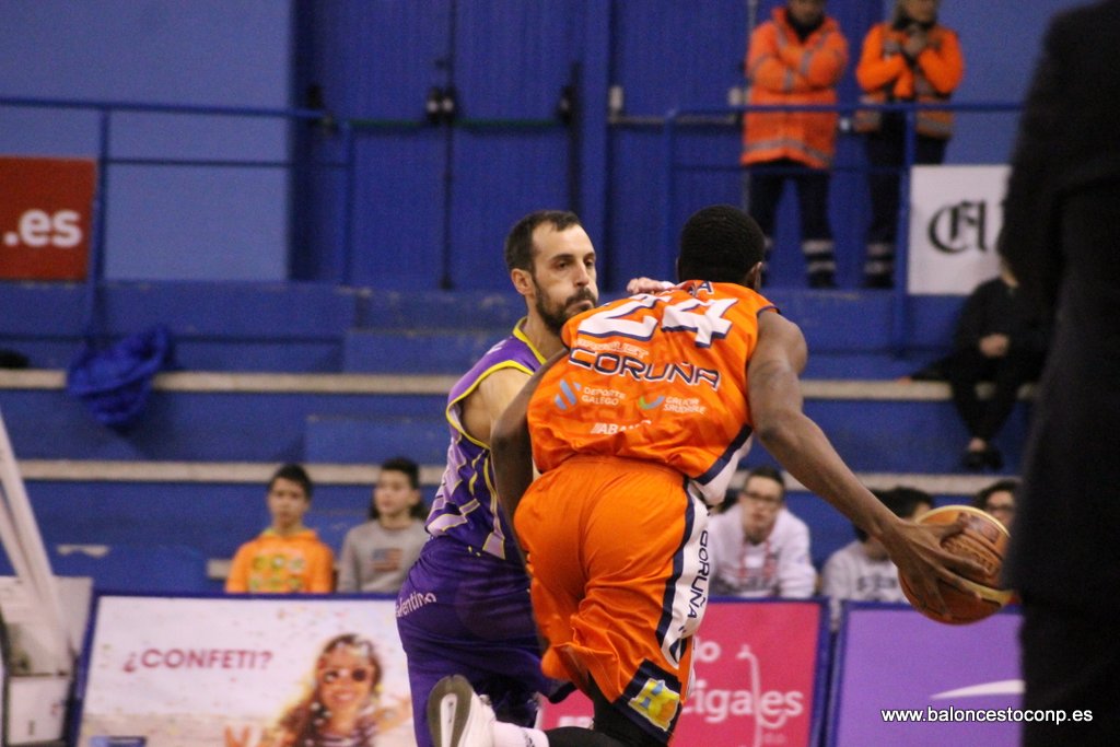 Blanch ante Coruña. Foto Baloncesto con P