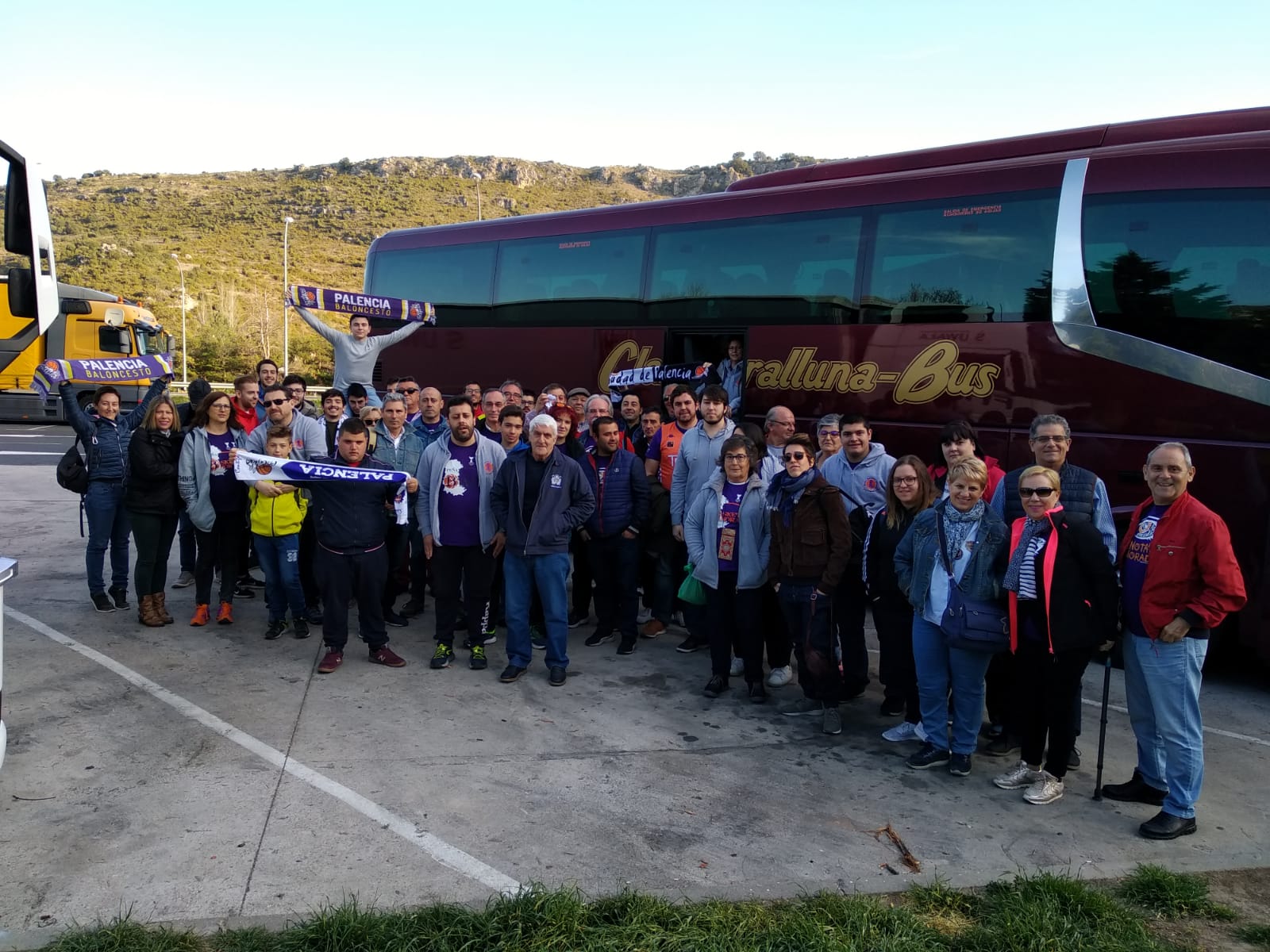 Viaje a Bilbao para apoyar a Chocolates Trapa Palencia