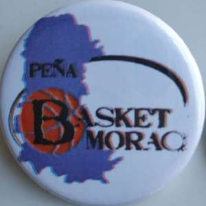 Chapa grande de la Peña Basket Morao
