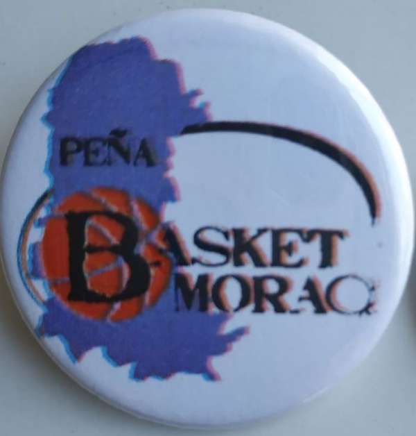 Chapa grande de la Peña Basket Morao