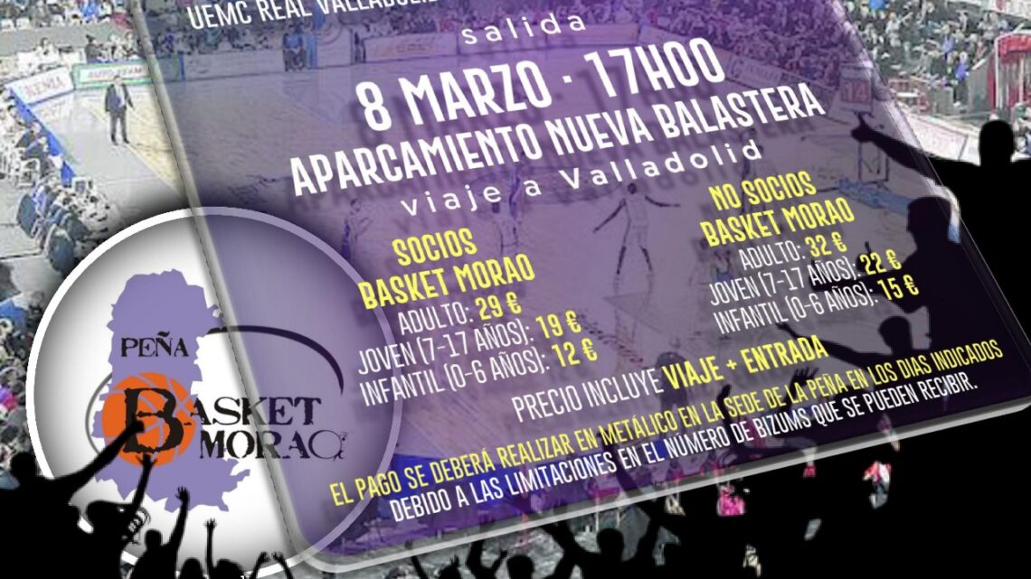 La Peña Basket Morao estará en el derbi en Valladolid