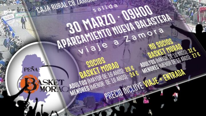 La Peña Basket Morao estará en el derbi ante Zamora